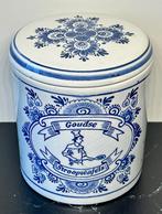 Stroopwafelpot Delfts blauw, Antiek en Kunst, Antiek | Keramiek en Aardewerk, Ophalen of Verzenden