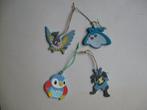 Nintendo 4 "rubber" Pokémon sleutelhangertjes of speldjes, Verzenden, Nieuw, Overige typen