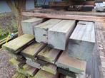 Azobe palen, Doe-het-zelf en Verbouw, Hout en Planken, Ophalen, 50 mm of meer, Balk, Minder dan 200 cm