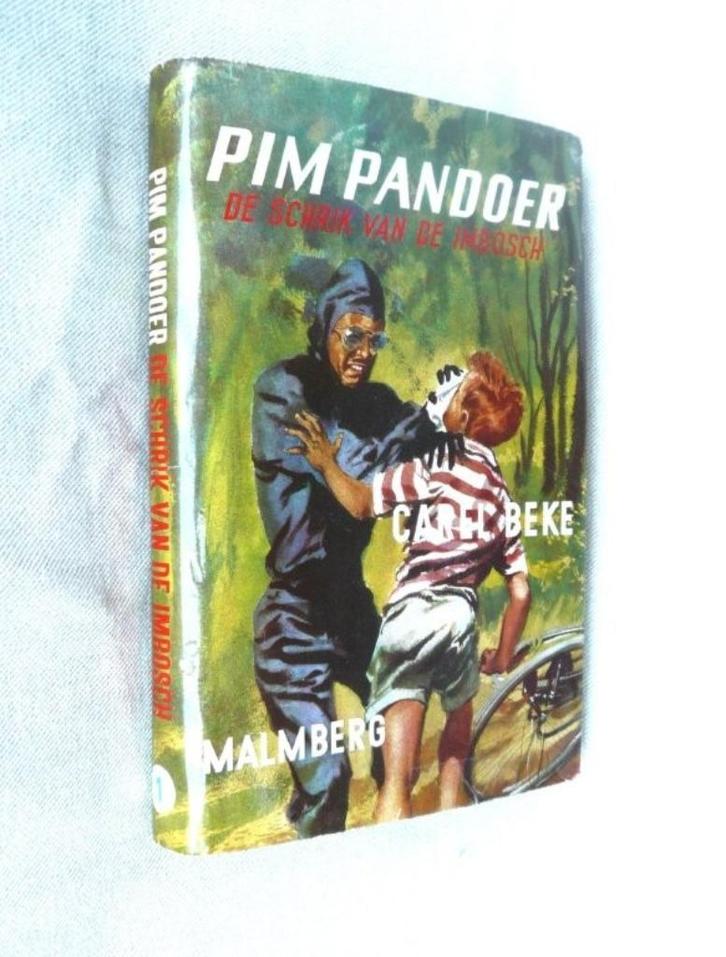Pim Pandoer 1 schrik van de Imbosch 13e druk. (1965), Boeken, Kinderboeken | Jeugd | 13 jaar en ouder, Gelezen, Fictie, Ophalen of Verzenden