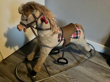 Vintage Hobbelpaard - Klassiek Speelgoed beschikbaar voor biedingen