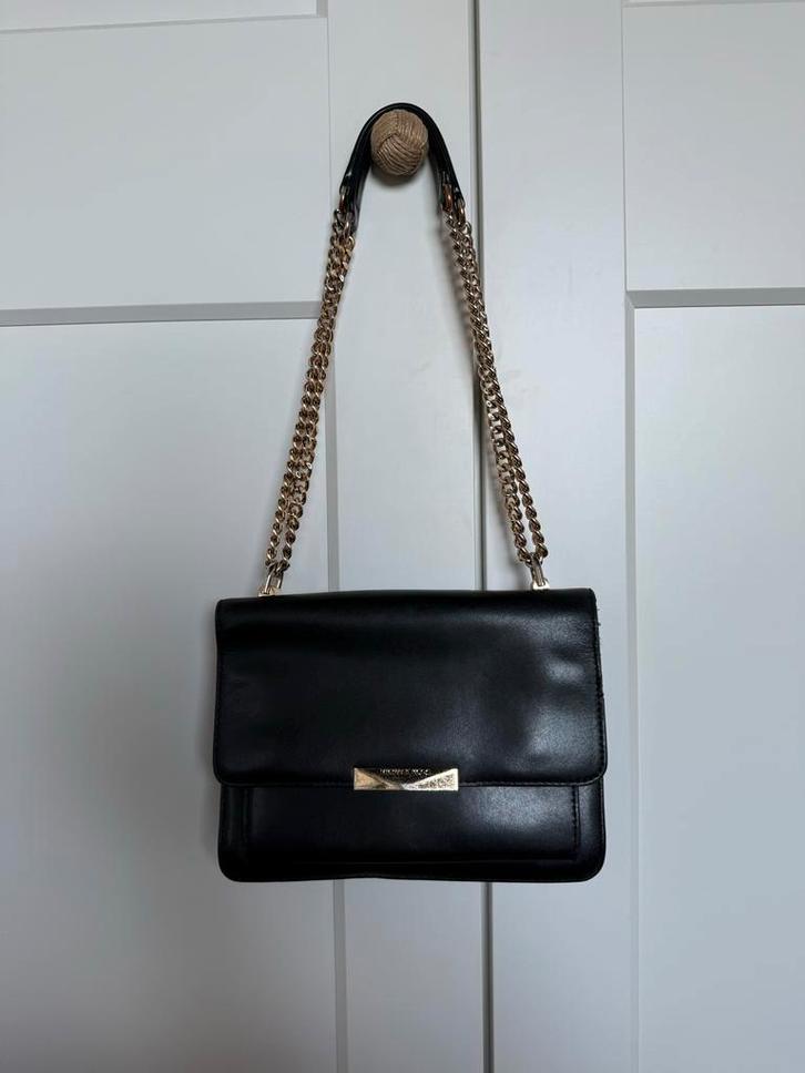 Michael Kors Handtas - Zwart, Sieraden, Tassen en Uiterlijk, Tassen | Damestassen, Gebruikt, Handtas, Zwart, Ophalen of Verzenden