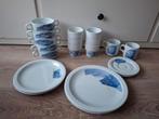 Servies Belastingdienst 20 delig, Gebruikt, Ophalen of Verzenden, Overige stijlen, Porselein