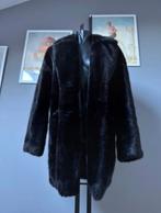 Zwarte faux fur jas, Ophalen of Verzenden, Zo goed als nieuw, Maat 34 (XS) of kleiner, Zara