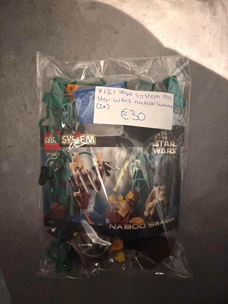 LEGO Star Wars 7121 – Naboo Swamp (1999), Kinderen en Baby's, Speelgoed | Duplo en Lego, Zo goed als nieuw, Ophalen of Verzenden