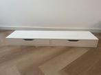 Wandkast - Ikea Ekby Alex Wit, Huis en Inrichting, Ophalen, 100 tot 150 cm, Kunststof, Zo goed als nieuw
