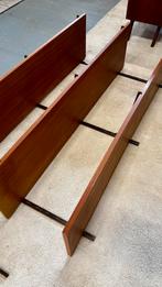 Vintage Wandrek wandplankjes jaren 70, Huis en Inrichting, Kasten | Wandmeubels, Ophalen, Gebruikt, ., 25 tot 50 cm