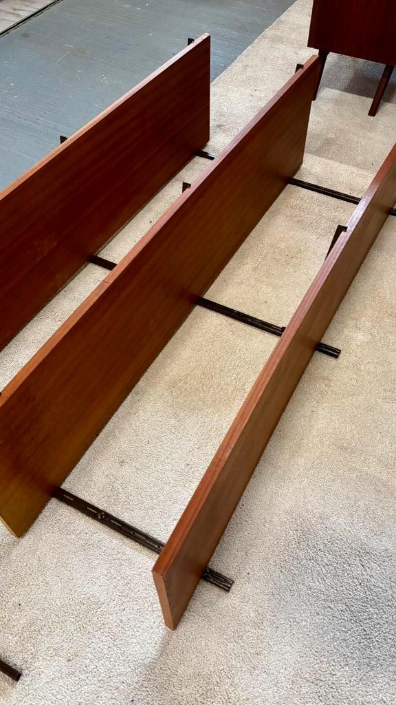 Vintage Wandrek wandplankjes jaren 70, Huis en Inrichting, Kasten | Wandmeubels, Gebruikt, Minder dan 150 cm, 25 tot 50 cm, Ophalen