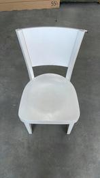 Witte houten stoel, divers type. 8 stuks., Ophalen, Wit, Zo goed als nieuw, Vijf, Zes of meer stoelen