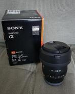 Sony FE 35 F1.4 GM, Ophalen of Verzenden, Zo goed als nieuw, Standaardlens