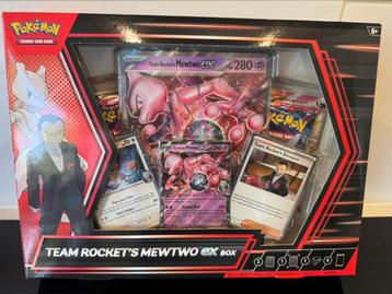 Pokémon Team Rocket’s Mewtwo ex box sealed beschikbaar voor biedingen