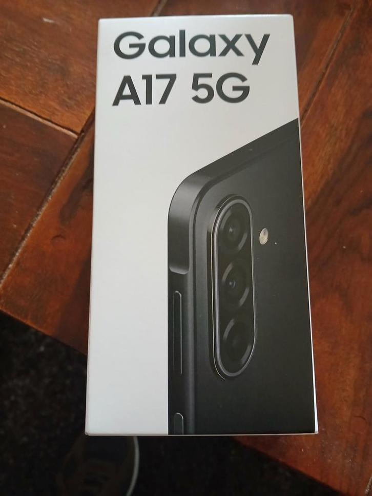 Nieuwe Samsung A17 5G black. Geseald., Telecommunicatie, Mobiele telefoons | Samsung, Nieuw, Galaxy A, 128 GB, Zonder abonnement