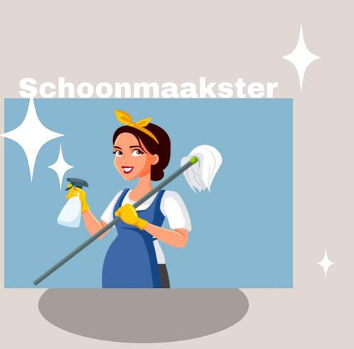 Schoonmaakster aangeboden Hilversum, Regio ( T’ Gooi), Vacatures, Vacatures | Schoonmaak en Facilitaire diensten, MBO, Vanaf 10 jaar