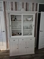 Witte buffetkast, Huis en Inrichting, Kasten | Buffetkasten, Ophalen, Gebruikt, 100 tot 150 cm, 200 cm of meer