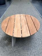 Koffietafel Emma | 4 Seasons Outdoor | Showroommodel, Ophalen, Zo goed als nieuw, Rond, Teakhout