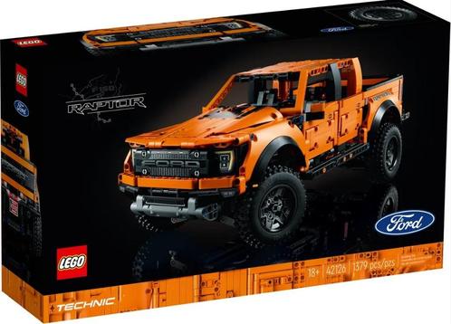 TE HUUR: Lego Technic 42126 Ford F-150 Raptor, Kinderen en Baby's, Speelgoed | Duplo en Lego, Nieuw, Lego, Complete set, Ophalen of Verzenden
