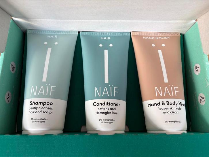 NAÏF Verzorgingsset - Shampoo, Conditioner, Hand & Body Wash, Sieraden, Tassen en Uiterlijk, Uiterlijk | Lichaamsverzorging, Nieuw