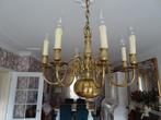 Messing kroonluchter/ lamp met 7 armen, Antiek en Kunst, Ophalen