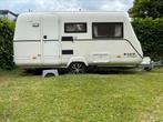 Biod 420T met 2 zitjes en badkamer., Caravans en Kamperen, Standaardzit, Dwarsbed, Schokbreker, Particulier