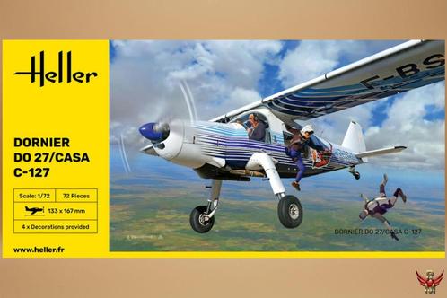 Heller 1/72 Dornier Do 27/CASA C-127, Hobby en Vrije tijd, Modelbouw | Vliegtuigen en Helikopters, Nieuw, Vliegtuig, 1:72 tot 1:144