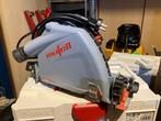 Mafell MT 55 CC + Liniaal F80 en F160, Doe-het-zelf en Verbouw, Gereedschap | Zaagmachines, Ophalen, Gebruikt, Invalzaag, 30 tot 70 mm
