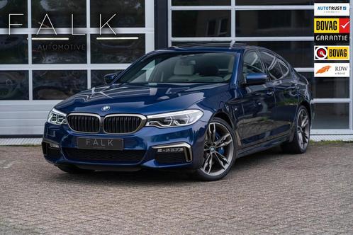BMW 5-serie 540i M Perf. 550i Uitv. Pano LED matrix massage, Auto's, BMW, Bedrijf, Te koop, 5-Serie, 360° camera, ABS, Achteruitrijcamera