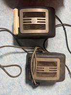 Vintage Hallo-phone Luidsprekers, Gebruikt, Minder dan 60 watt, Front, Rear of Stereo speakers, Ophalen
