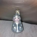 B996 oude kerstbal meisje 7 cm, Ophalen of Verzenden, Gebruikt