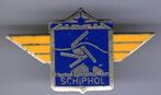 Schiphol email op zilverkl luchthaven speldje ( F_116a ), Verzamelen, Speldjes, Pins en Buttons, Verzenden, Zo goed als nieuw