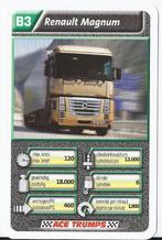Ab234 Autokaartje b3 renault magnum, Verzenden, Zo goed als nieuw, Auto's