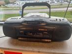 Radio,CD, dubbele cassette speler Merk Cosme, Audio, Tv en Foto, Radio's, Ophalen of Verzenden, Gebruikt