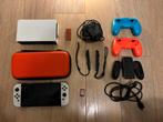 Nintende switch oled wit met Mario kart 8 deluxe, Spelcomputers en Games, Spelcomputers | Nintendo Switch, Switch OLED, Met games