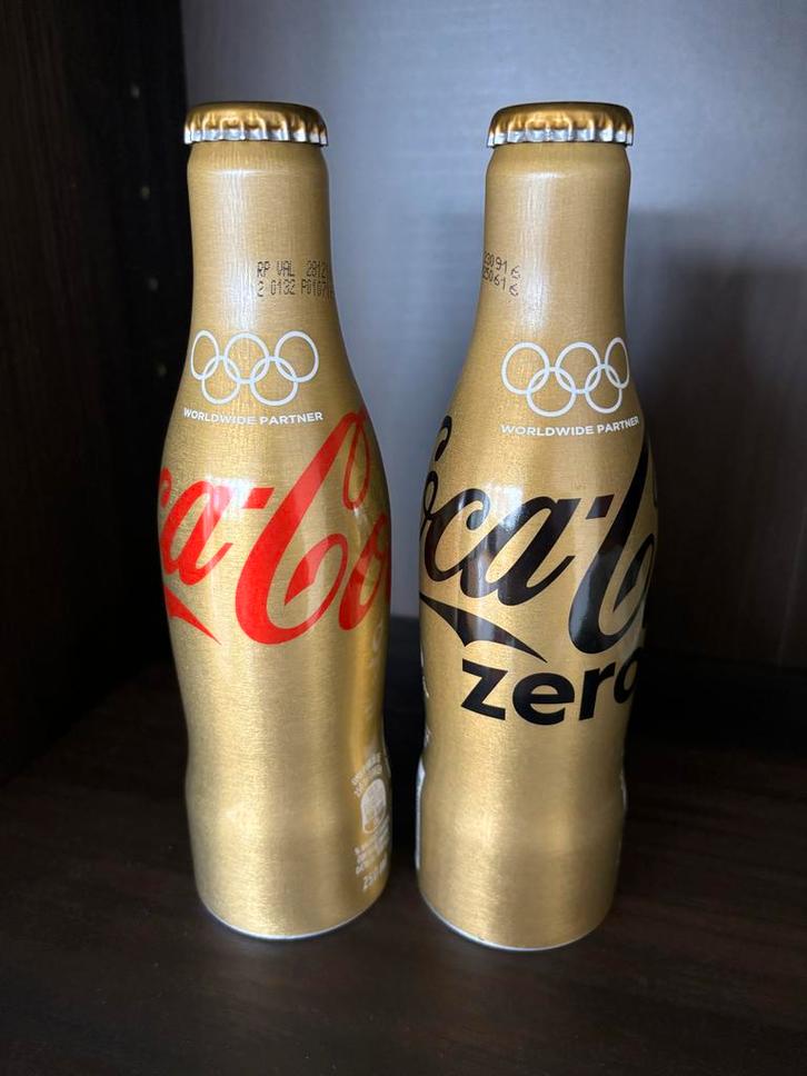 Coca-Cola Olympische Spelen Rio Aluminium Flesjes, Verzamelen, Merken en Reclamevoorwerpen, Zo goed als nieuw, Verpakking, Ophalen of Verzenden