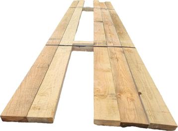 5 Douglas Balken – Fijnbezaagd – 4.5 x 14.5 cm - nr: TB21 beschikbaar voor biedingen