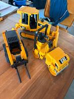 3 x Bruder CAT modellen 1:16, Kinderen en Baby's, Speelgoed | Speelgoedvoertuigen, Ophalen of Verzenden, Zo goed als nieuw