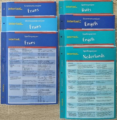 7x Taalbladen Intertaal: FRANS, DUITS, ENGELS, NEDERLANDS., Diversen, Schoolbenodigdheden, Nieuw, Ophalen of Verzenden