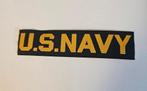 US NAVY Nametape Vietnam, Ophalen of Verzenden, Marine, Amerika, Embleem of Badge