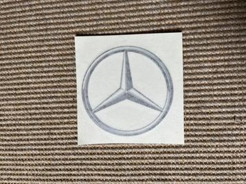 Mercedes-Benz ster stickers 10 stuks - groot beschikbaar voor biedingen