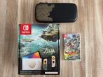 Nintendo Switch OLED; Tears Of The Kingdom Edition, Met games, Zo goed als nieuw, Met 1 controller, Switch OLED