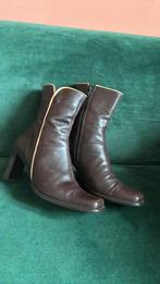Vintage leren bruine enkellaarsjes, Kleding | Dames, Schoenen, Bruin, Lage of Enkellaarzen, Ophalen of Verzenden, Lavorazione Artigiana