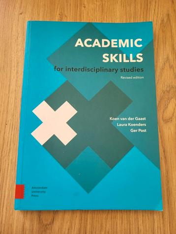 Academic Skills for Interdisciplinary Studies beschikbaar voor biedingen