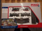 Piko Startset HO - Trein met Rails en Voeding, Treinset, Gelijkstroom, Zo goed als nieuw, Analoog