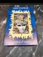 Master-line puzzel 1000 stukjes Venice Carnival mask, Ophalen of Verzenden, 500 t/m 1500 stukjes, Zo goed als nieuw