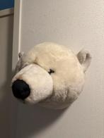 Pluche dierenkop, Ophalen of Verzenden, Zo goed als nieuw, Wanddecoratie