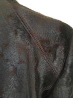 C706 Blacky Dress: maat 36=S imitatie bontjasje jasje blazer