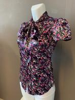 Retro 80's blouse van Ekseption Shoeby maat XS, Kleding | Dames, Blouses en Tunieken, Douwenmaat 8-3 Meppel, Info@again.nu, Paars