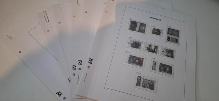 Davo LX Supplement Nederland ZGAN 2000/2001/2002/2003/2004, Postzegels en Munten, Postzegels | Toebehoren, Verzamelalbum, Ophalen of Verzenden