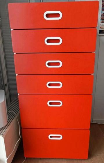Opbergkast met 6 lades - 60x50x127 cm beschikbaar voor biedingen