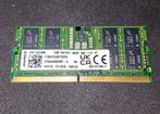 Gloednieuw 1x 16GB DDR5 SODIMM Kingston, Computers en Software, RAM geheugen, Gebruikt, Ophalen of Verzenden, DDR5, Laptop