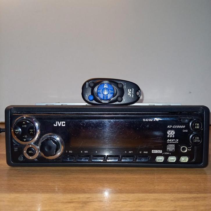 Autoradio JVC KD-SX998R met CD, DAB en Afstandsbediening, Auto diversen, Autoradio's, Ophalen of Verzenden